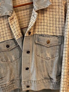 Plaid & Jean jacket